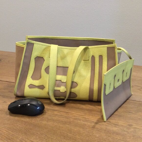 Leather & Canvas tote - Picture 9 of 13